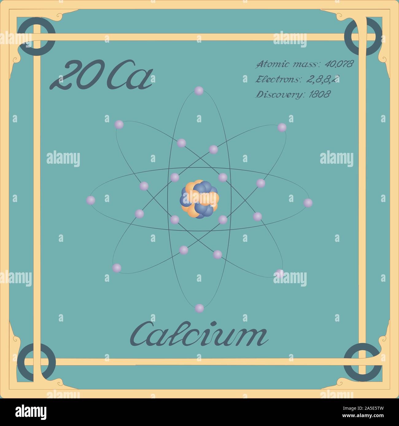 Atomic mass of cao