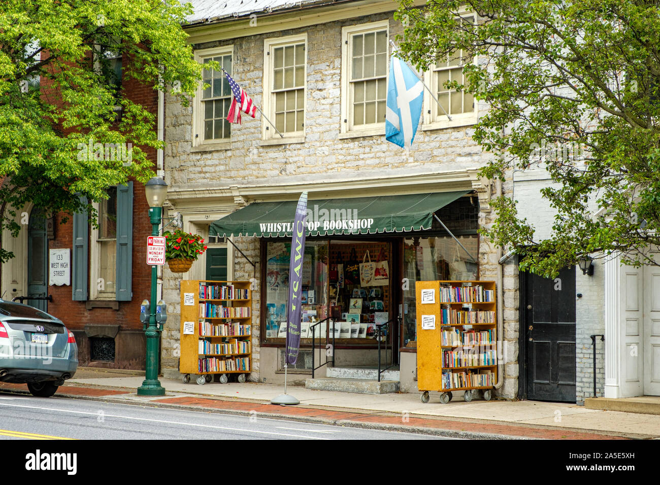 Whistlestop 129 West High Street, Carlisle, Pennsylvania Stock Photo Alamy