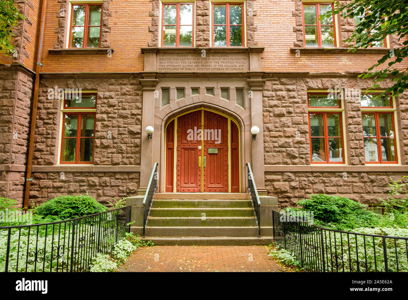 Denny Memorial Building (Denny Hall), Dickinson College, Carlisle, Pennsylvania Stock Photo Alamy
