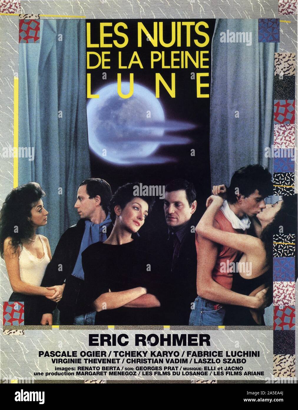 FULL MOON IN PARIS (1984) -Original title: LES NUITS DE LA PLEINE LUNE-, directed by ERIC ROHMER. Credit: FILMS OU LOSAGNE, LES/FILMS ARIANE, LES / Album Stock Photo