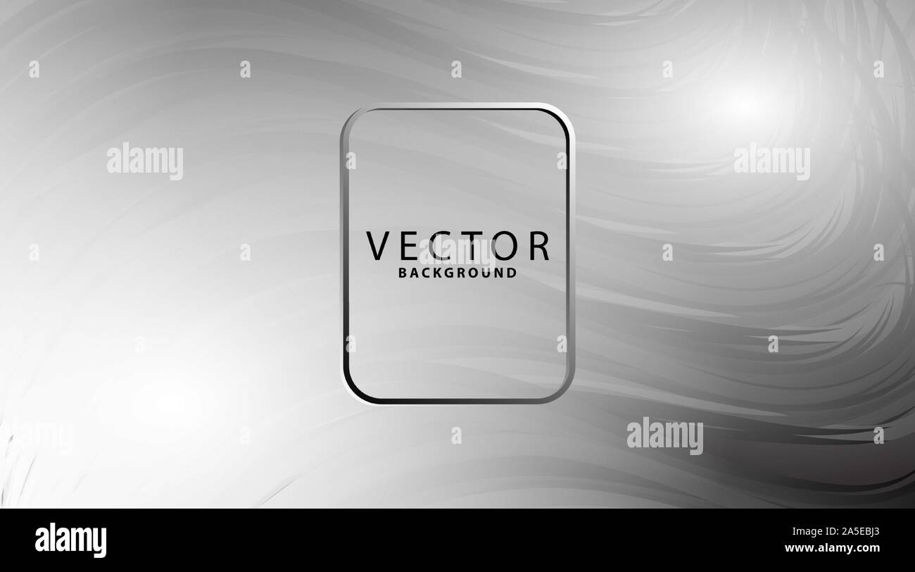 Abstract vector background and gray wave texture. Minimalist modern EPS 10 Stock Vector