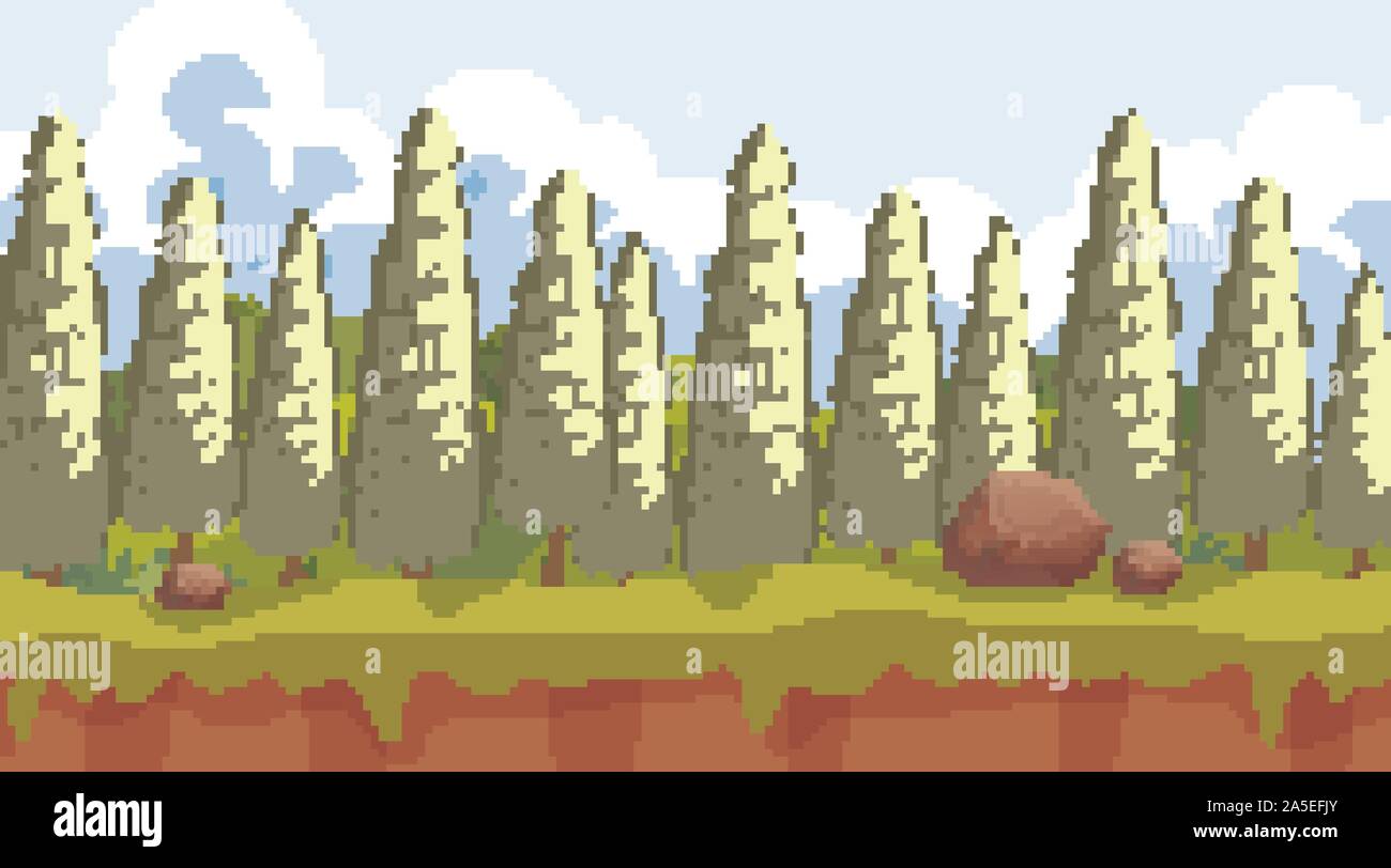 Empty background nature scenery illustration Stock Vector Image & Art