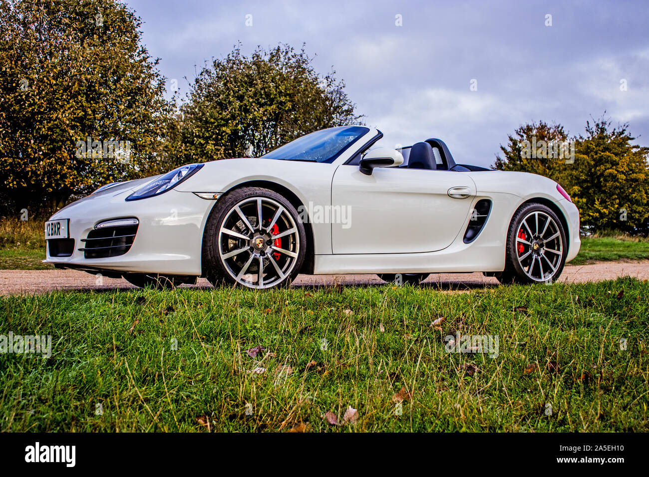 Porsche 981 Boxster Stock Photo - Alamy
