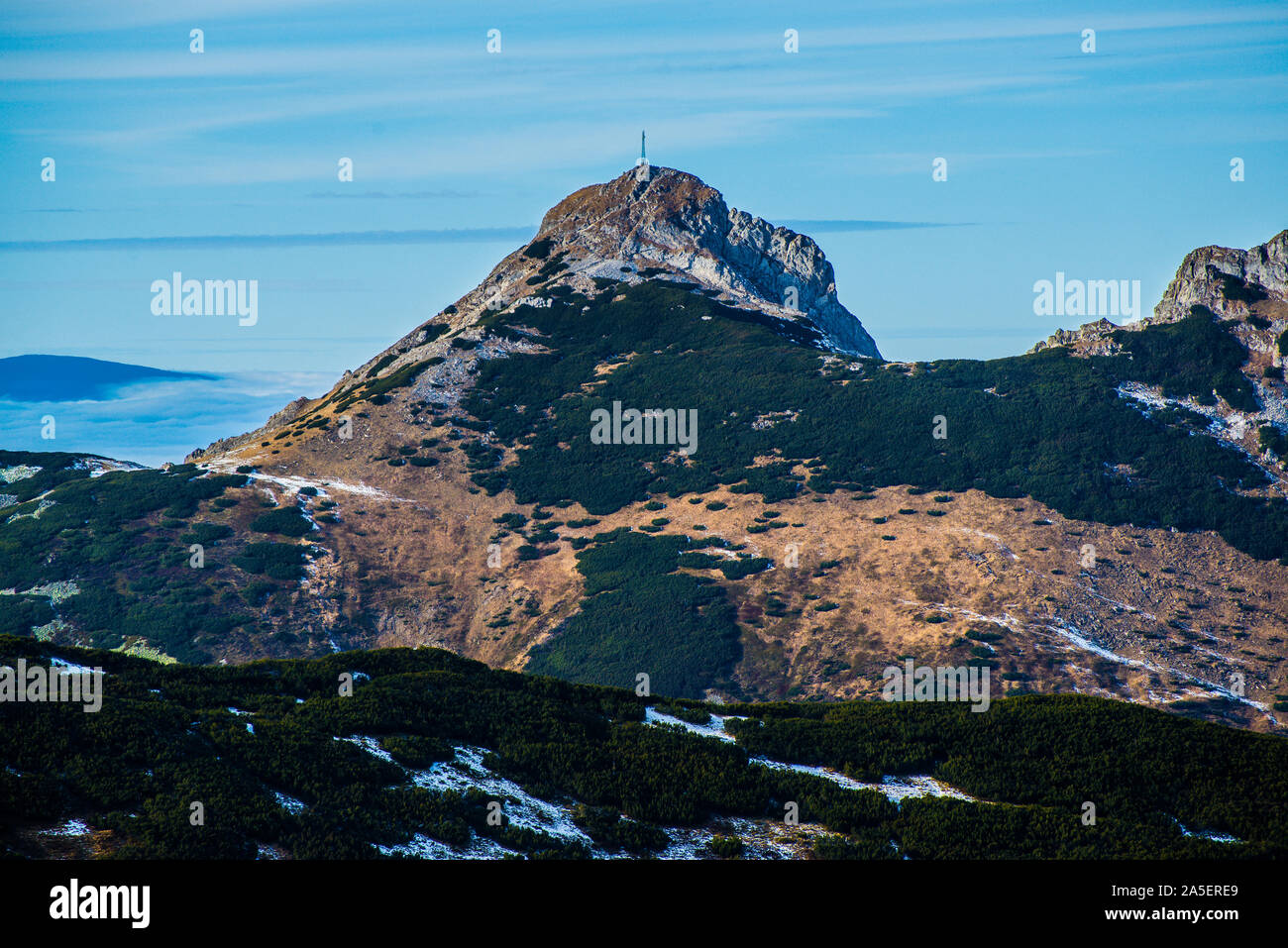 Tatra Mountains in Ponland above the clouds Stock Photo - Alamy