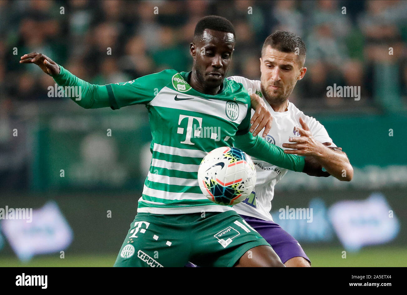 Ferencvarosi TC, Hungarian football club, emblem, Hungary