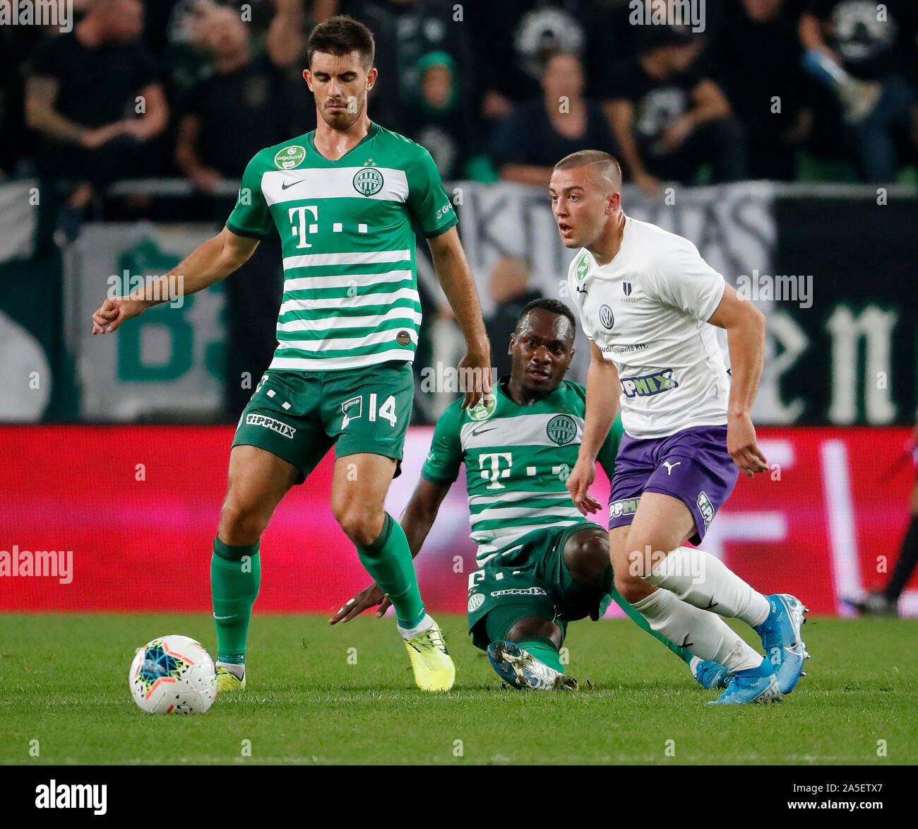 Ferencvarosi TC V Ujpest FC - Hungarian OTP Bank Liga 1-0