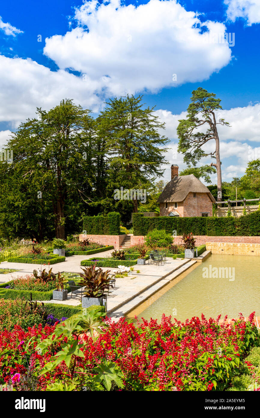 The colourful Victorian Fragrance Garden the newly restored 'The Newt ...