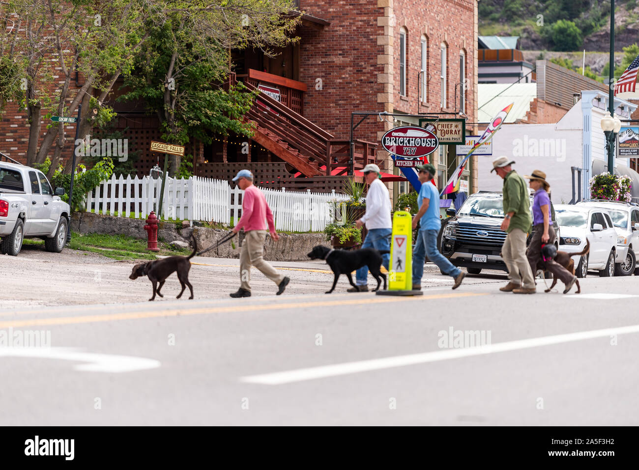 Ouray colorado street hires stock photography and images Alamy