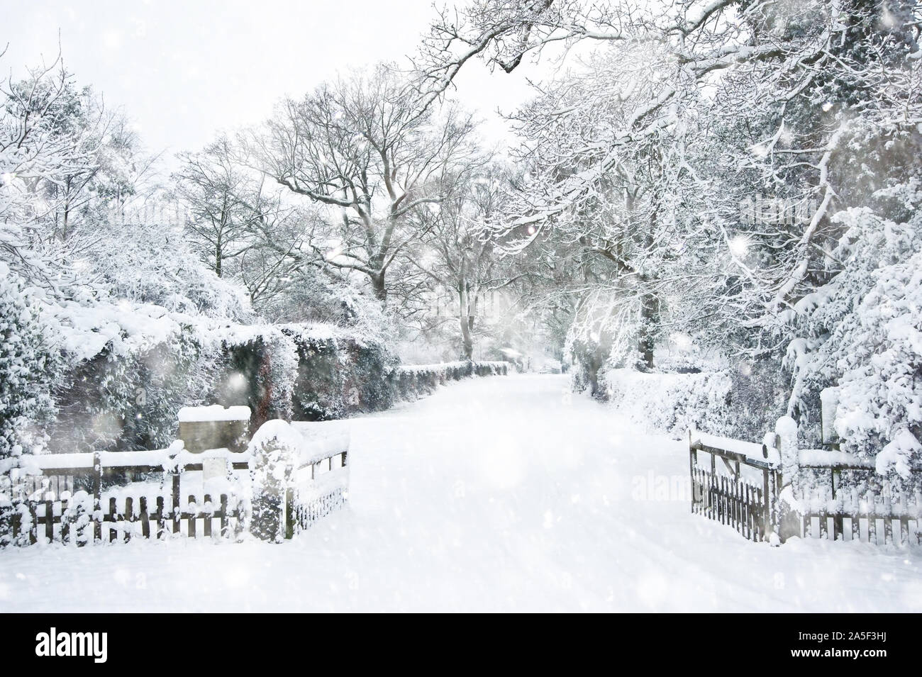 Winter In England English Snow