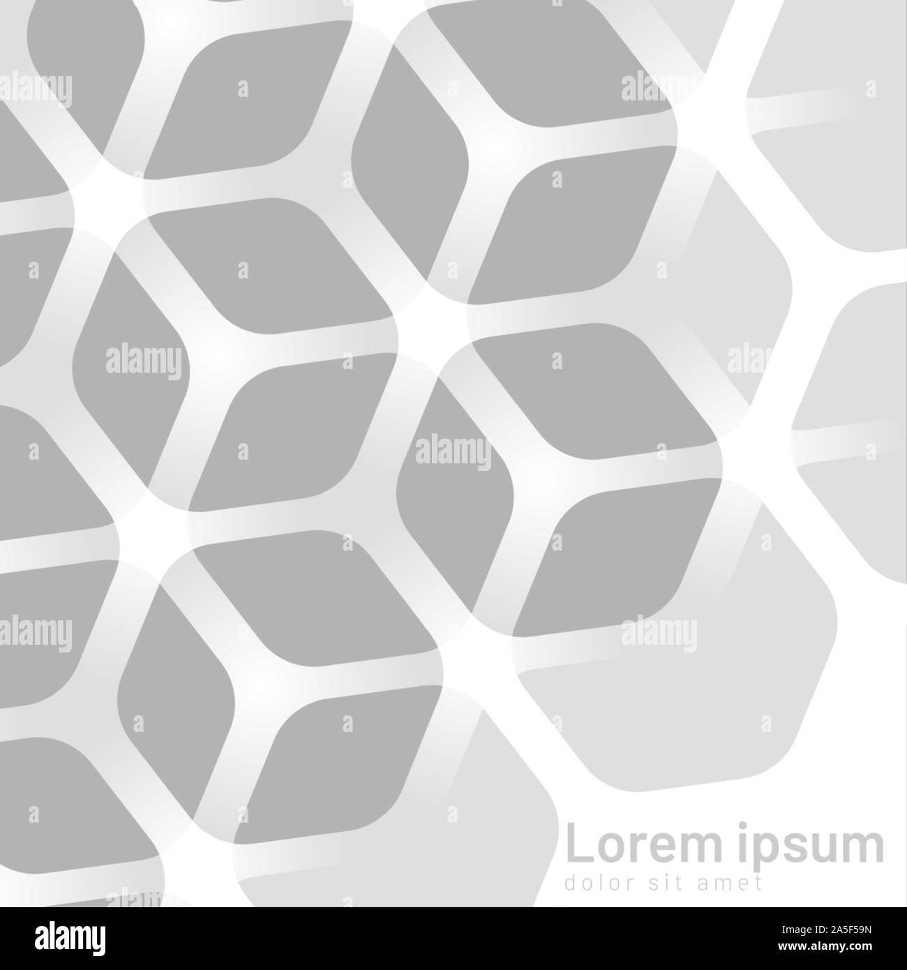 White hexagon vector background overlaps . design eps 10 Stock Vector ...