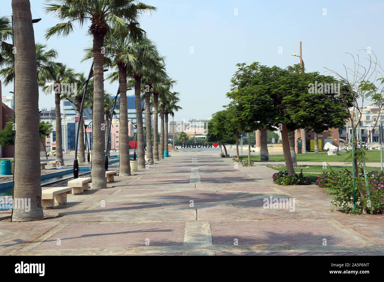 Saudi Arabia, Al Khobar, Corniche Stock Photo