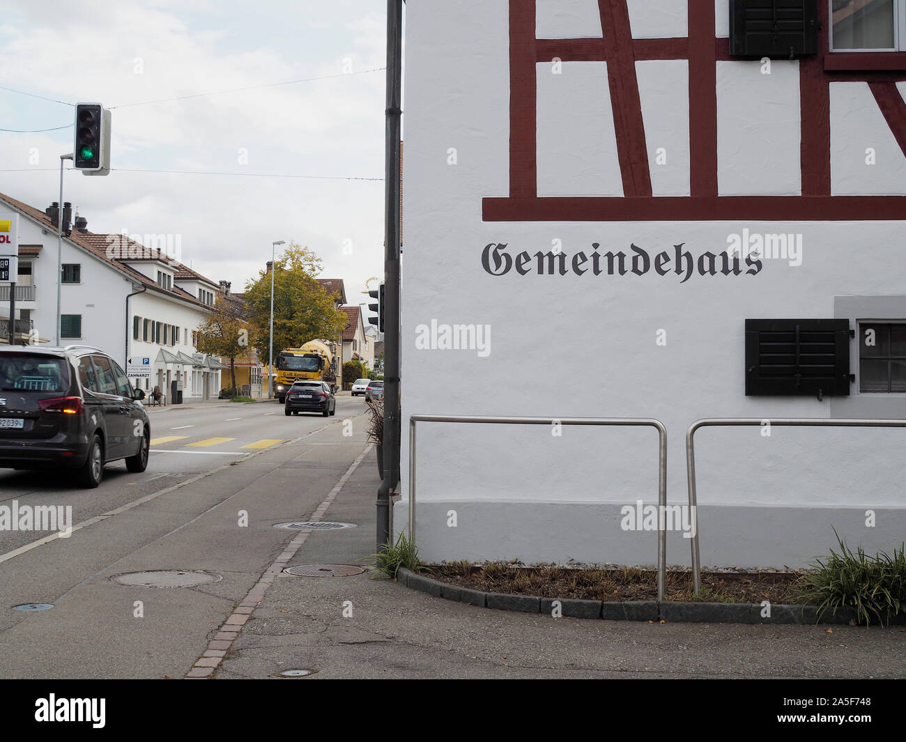 Gemeindehaus Fehraltdorf ZH Stock Photo