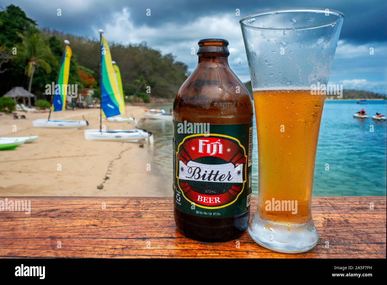 Fiji Bitter Beer in Malolo Island Resort and Likuliku Resort, Mamanucas