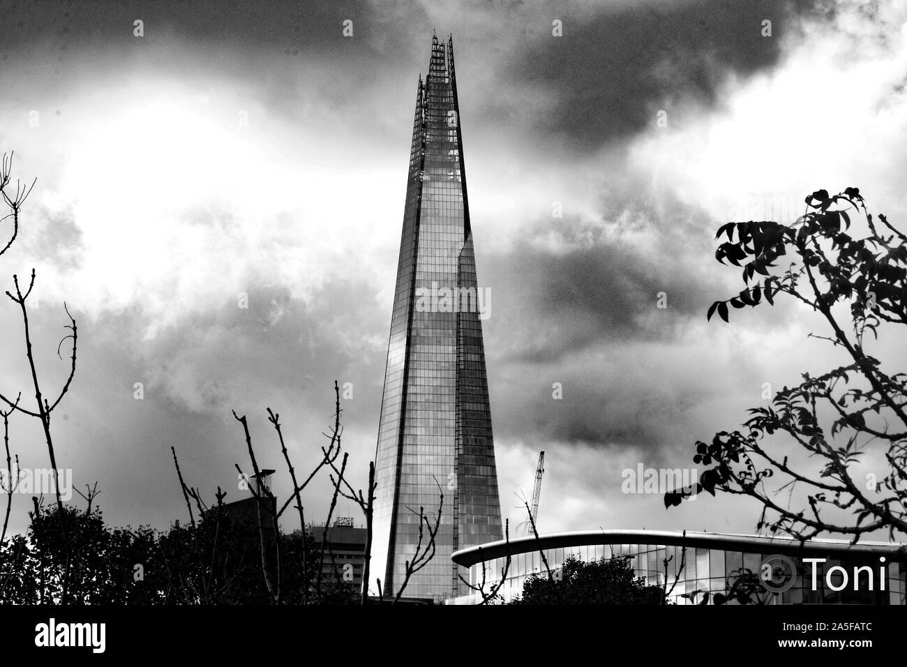 The Shard Glass Tower Stock Photo