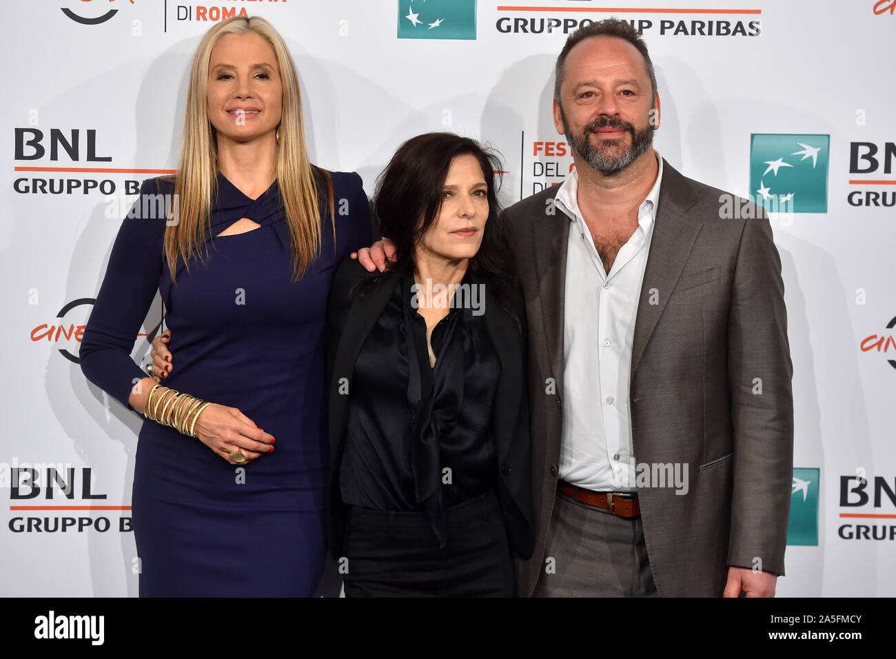 Mira Sorvino Melora Walters Gil Bellows Drowning Photocall Roma 20-10