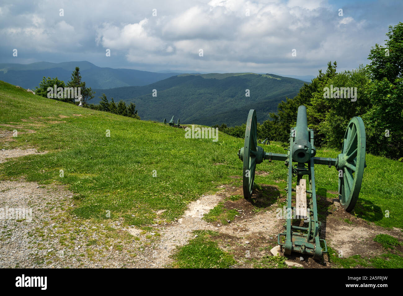 Place Of Battle Of Shipka Pass During Russian Turkish Liberation War 1877 1878 Bulgaria Stock