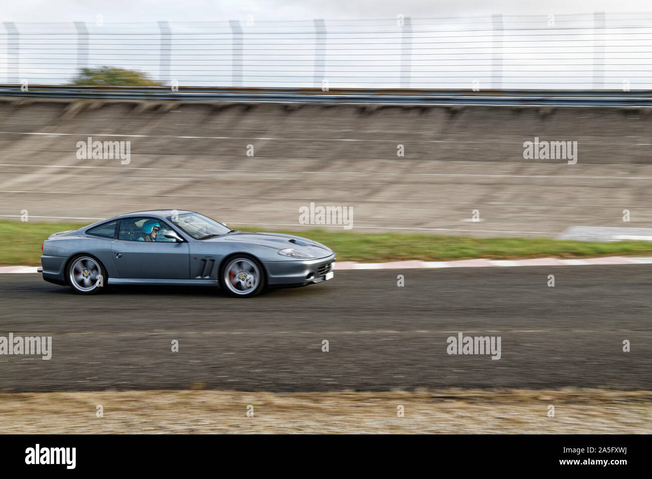Linas-Montlhéry, France. 19th Oct, 2019. Autodrome Italian Meeting 2019 on the mythical Linas-Montlhéry circuit in Linas-Montlhéry, France. Stock Photo