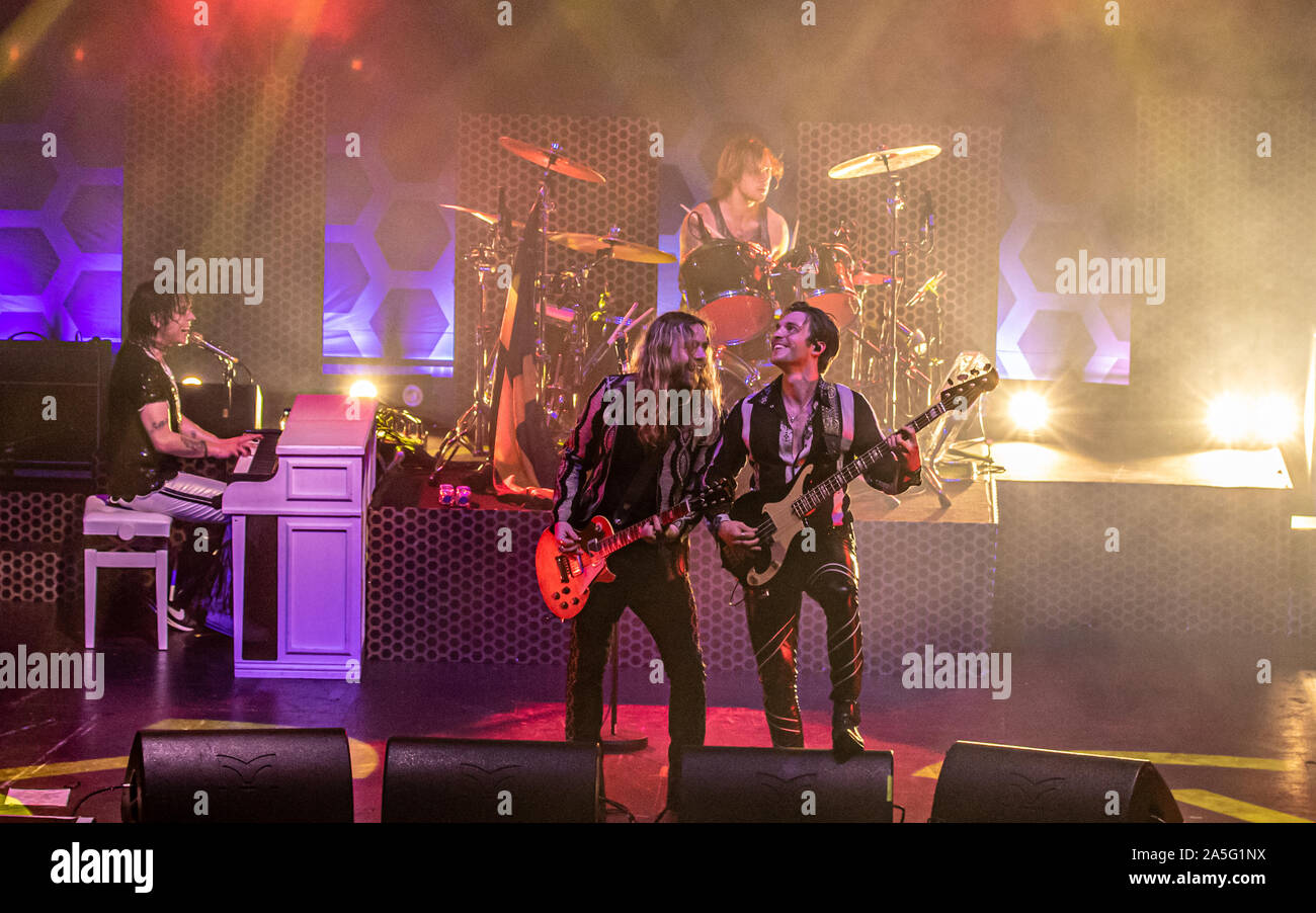 The Struts performing at the O2 Academy Bournemouth. Image: Charlie Raven/Alamy Stock Photo