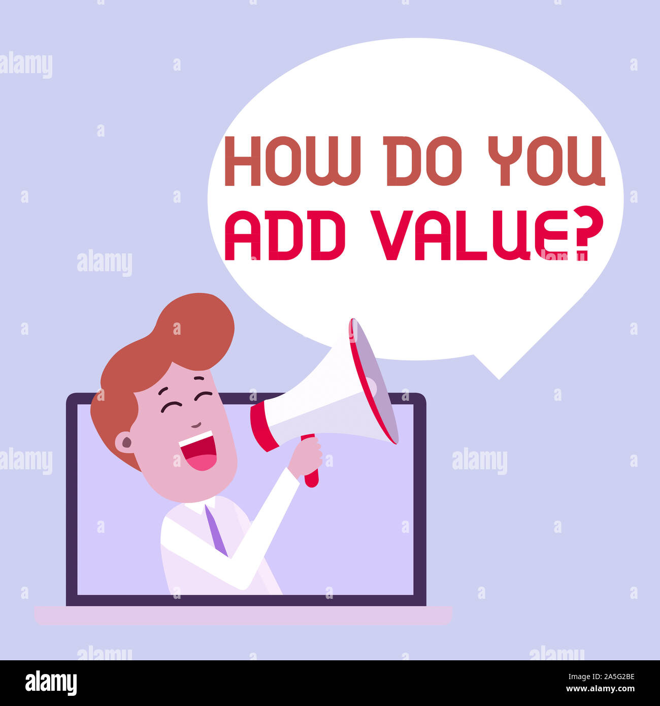 Writing note showing How Do You Add Value Question. Business concept ...