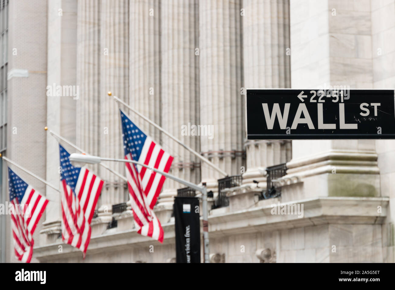 Wall Street Stock Photo