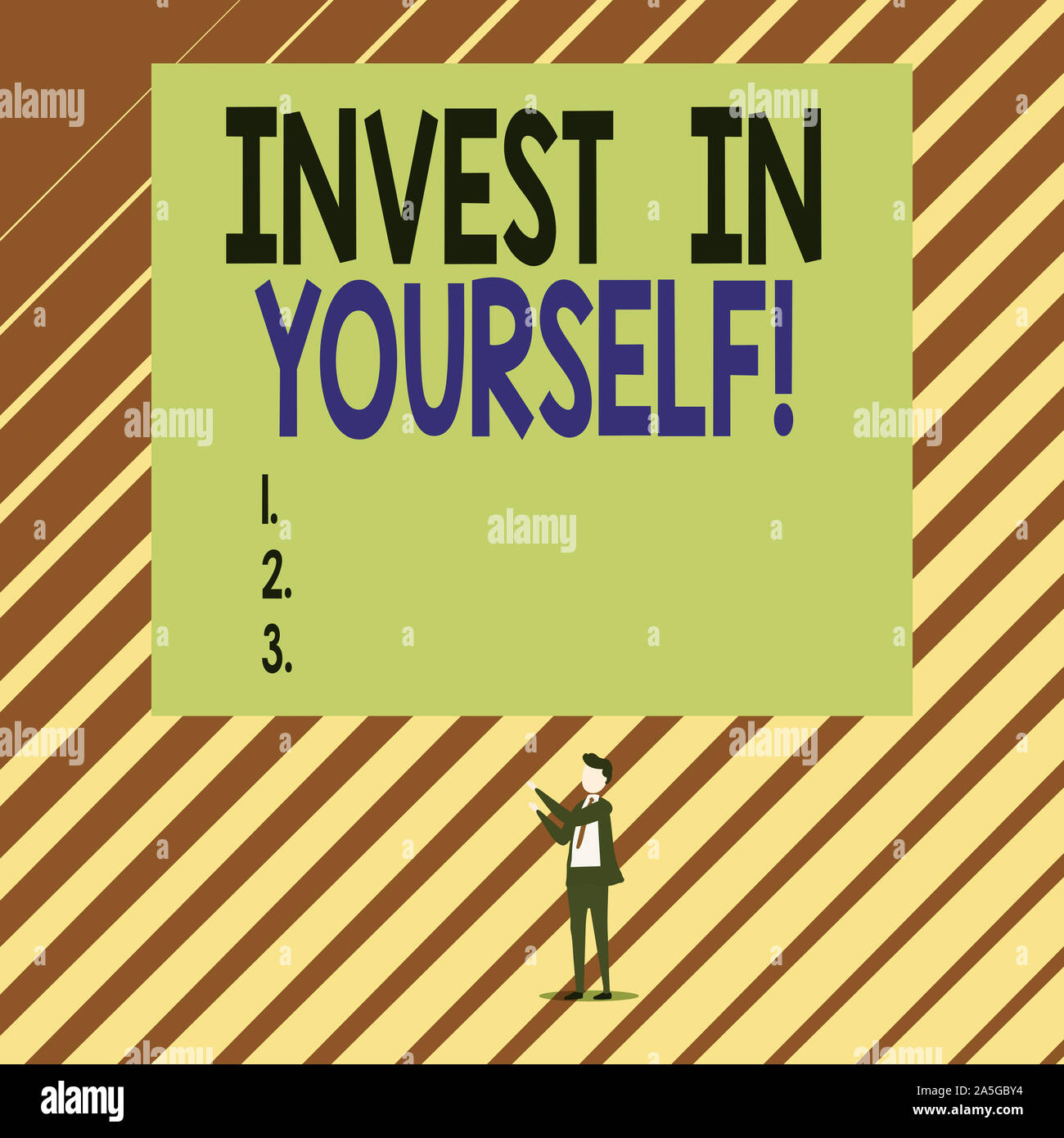 Text Sign Showing Invest In Yourself Business Photo Showcasing