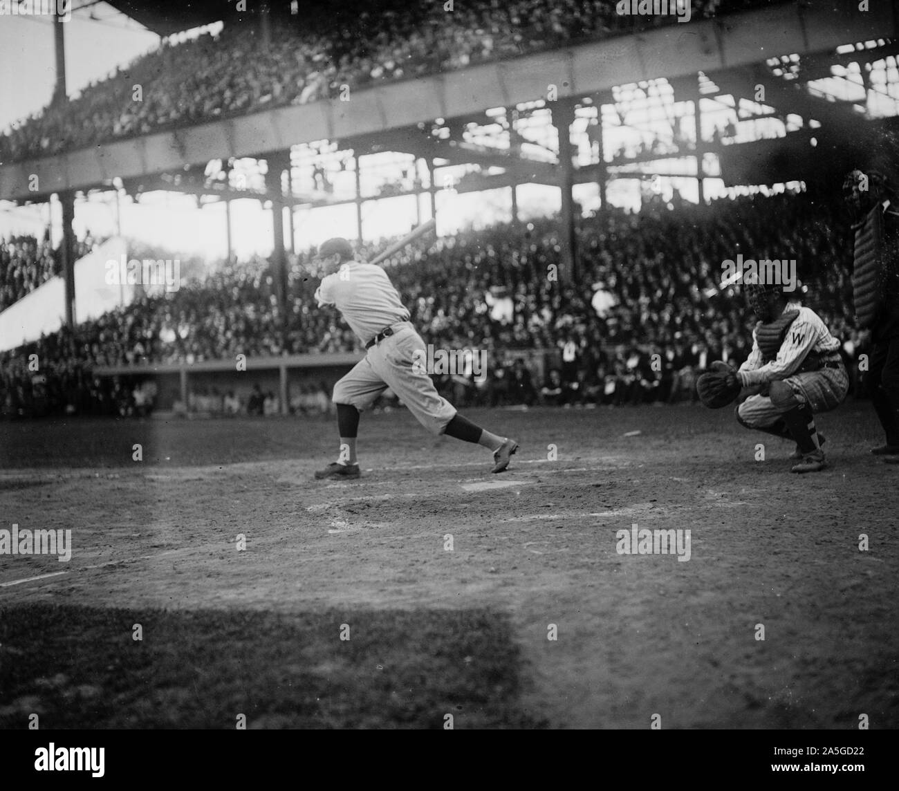 Babe Ruth 1921 Stock Photo