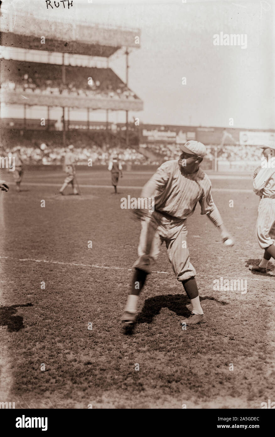 Babe Ruth, New York American League baseball Stock Photo