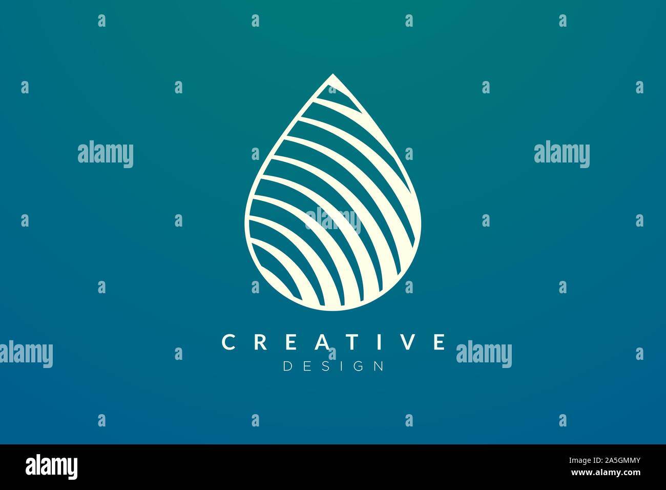 Minimalist Abstract Shaped Water Drop Logo Design Simple And Modern Vector Design For Business Brand And Product Stock Vector Image Art Alamy