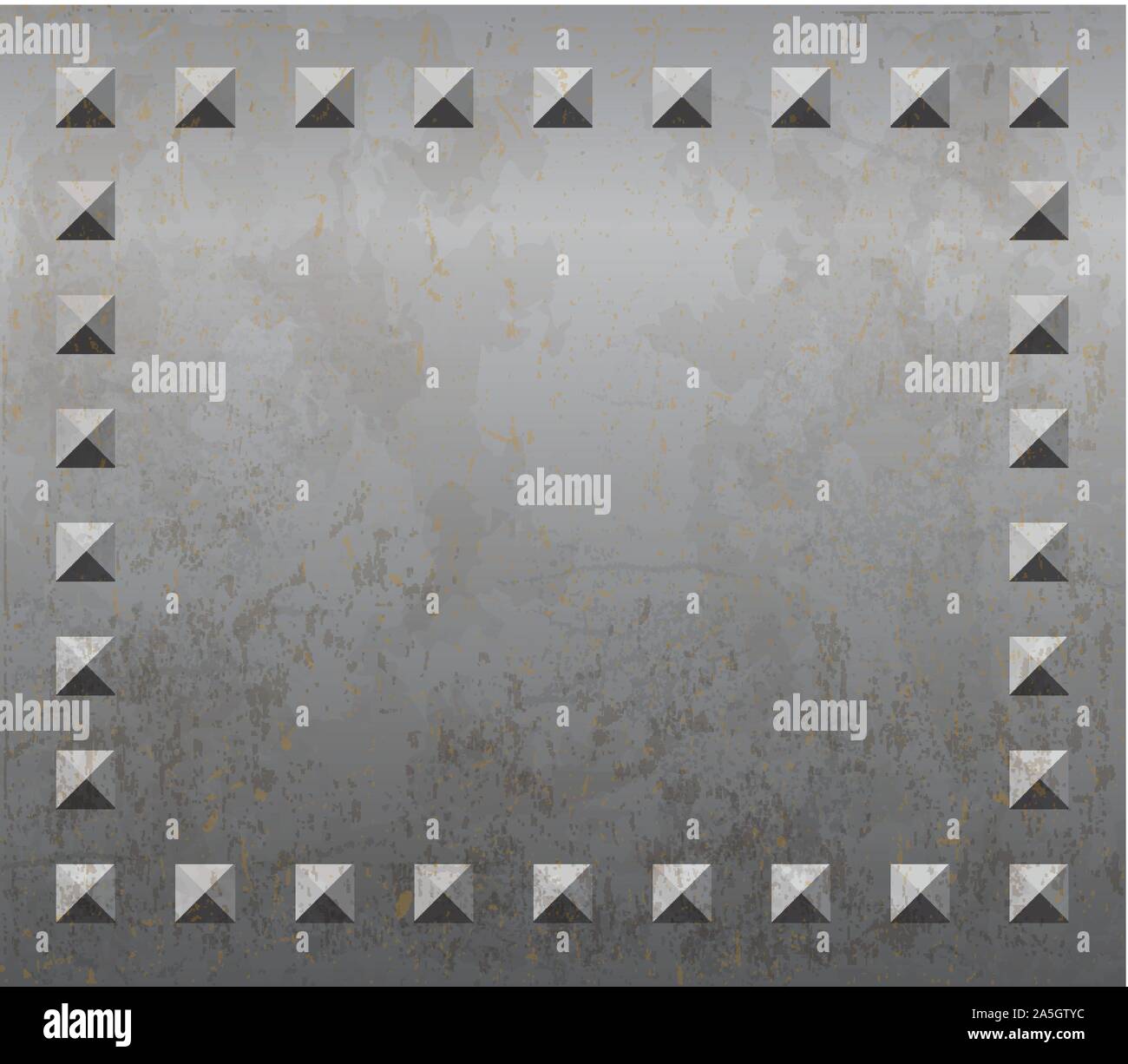 Metal background with rivets Stock Vector Image & Art - Alamy