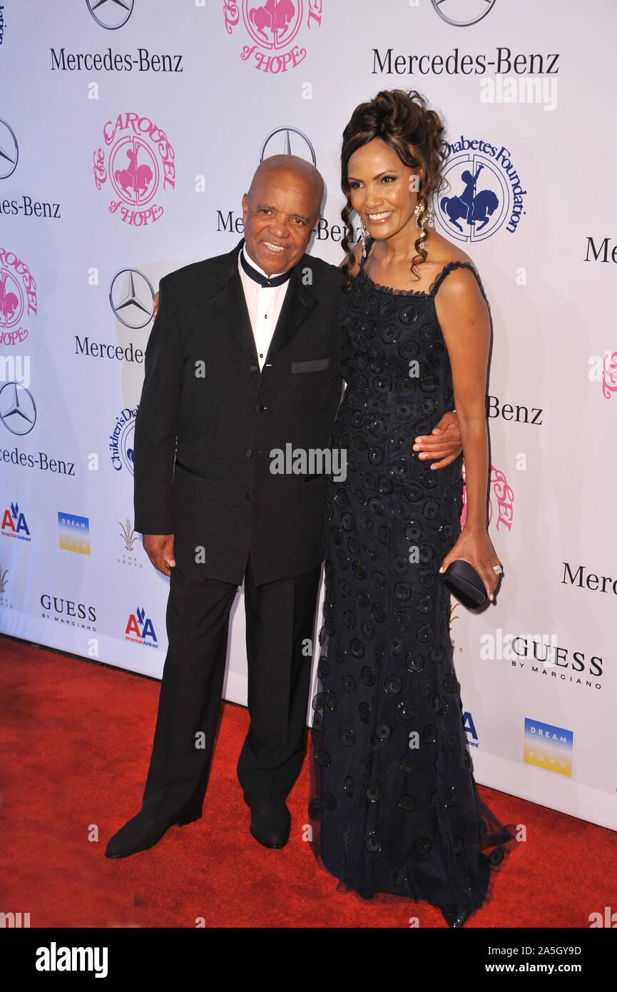 LOS ANGELES, CA. October 20, 2012: Berry Gordy Jr. at the 26th Carousel of Hope Gala at the Beverly Hilton Hotel. © 2012 Paul Smith / Featureflash Stock Photo
