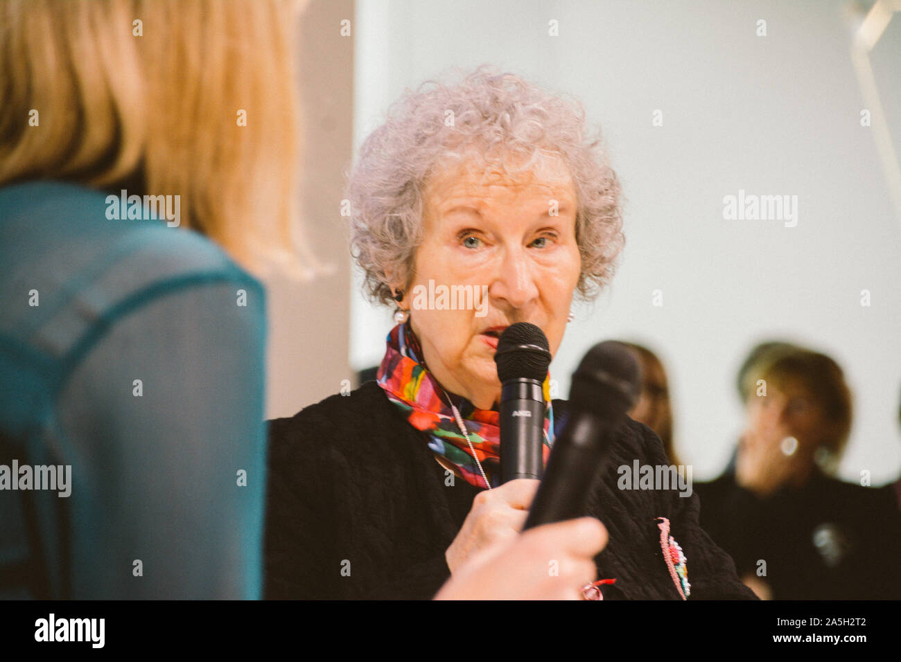 Margaret Atwood is at Frankfurt Book Fair 2019 Stock Photo