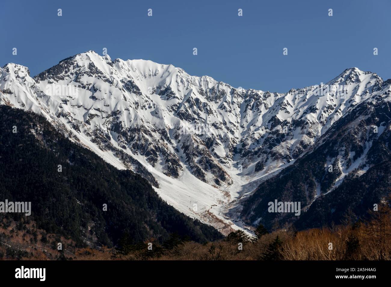 Winter landscape. Japanese mountains in the snow. Mt Moiwa Winter landscape. Japanese mountains in the snow. Mt Moiwa