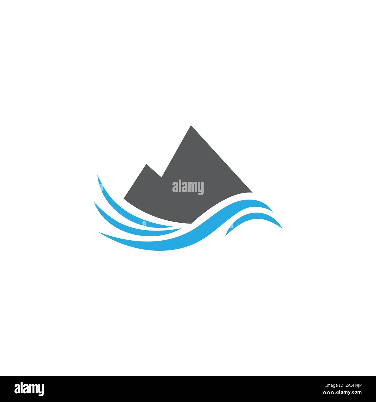 Mountain graphic design template vector isolated illustration Stock ...