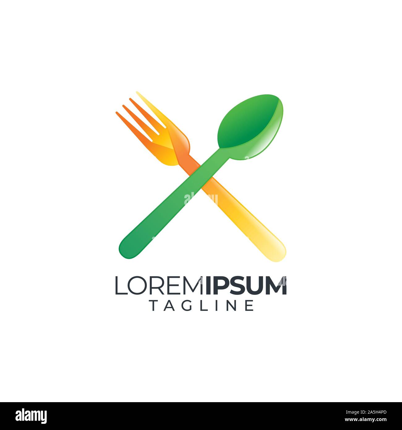 Restaurant graphic design template vector isolated Stock Vector Image