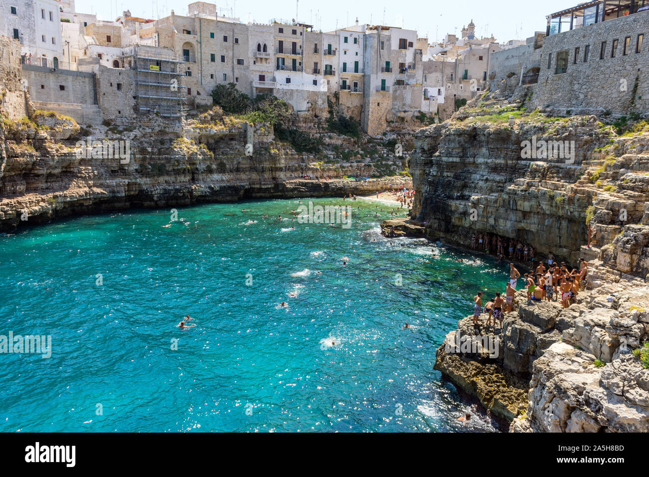Polignano a mare beaches hi-res stock photography and images - Alamy