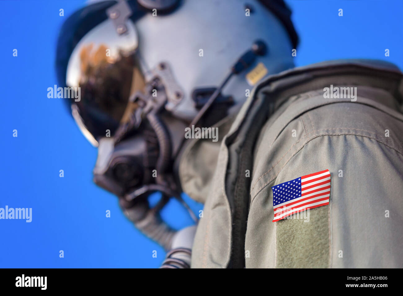 United States Air Force Flag High Resolution Stock Photography and