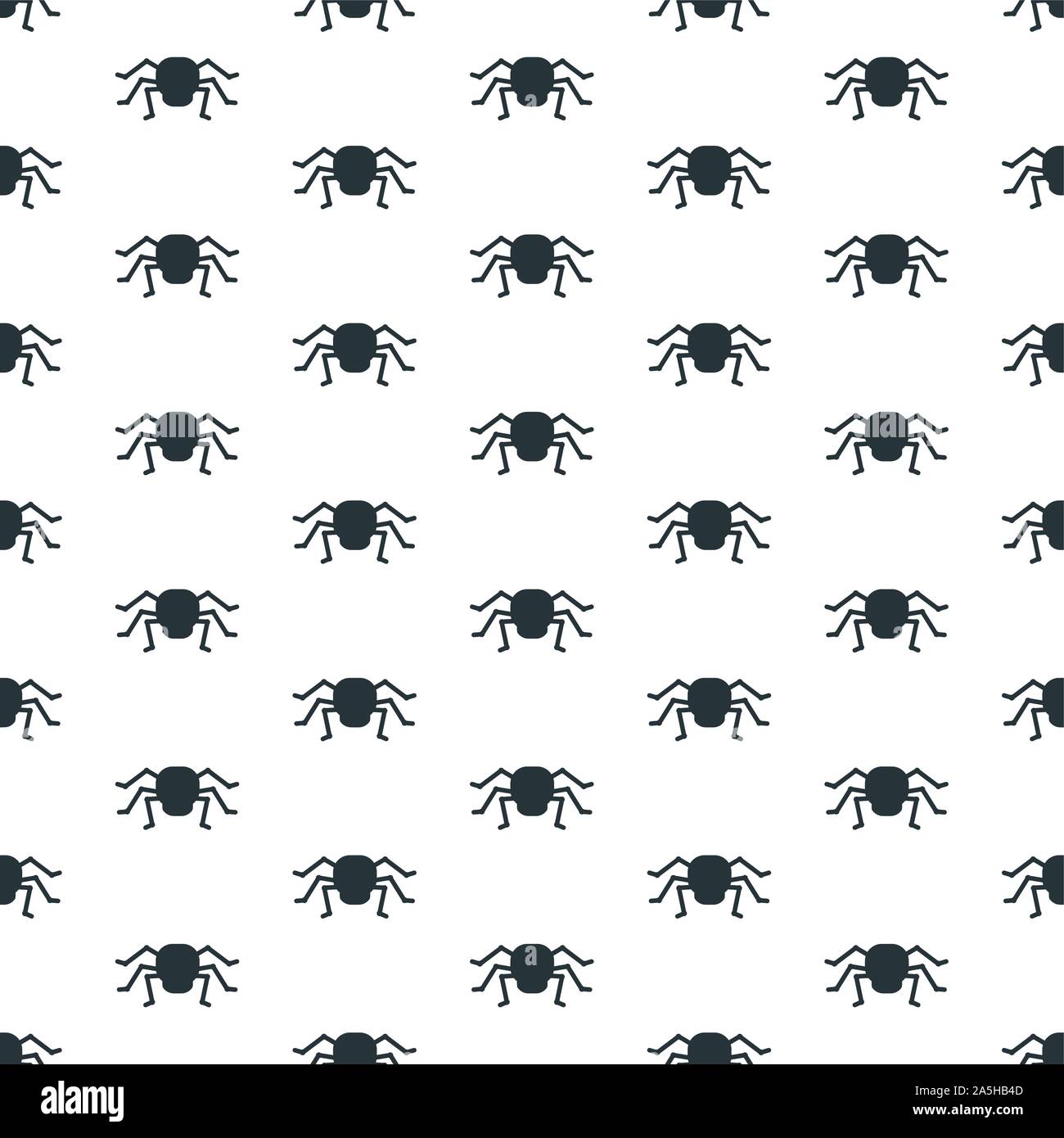 Flat cartoon Vector Halloween seamless pattern background Stock Vector ...