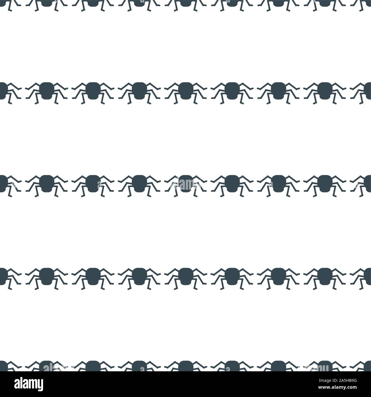 Flat cartoon Vector Halloween seamless pattern background Stock Vector ...