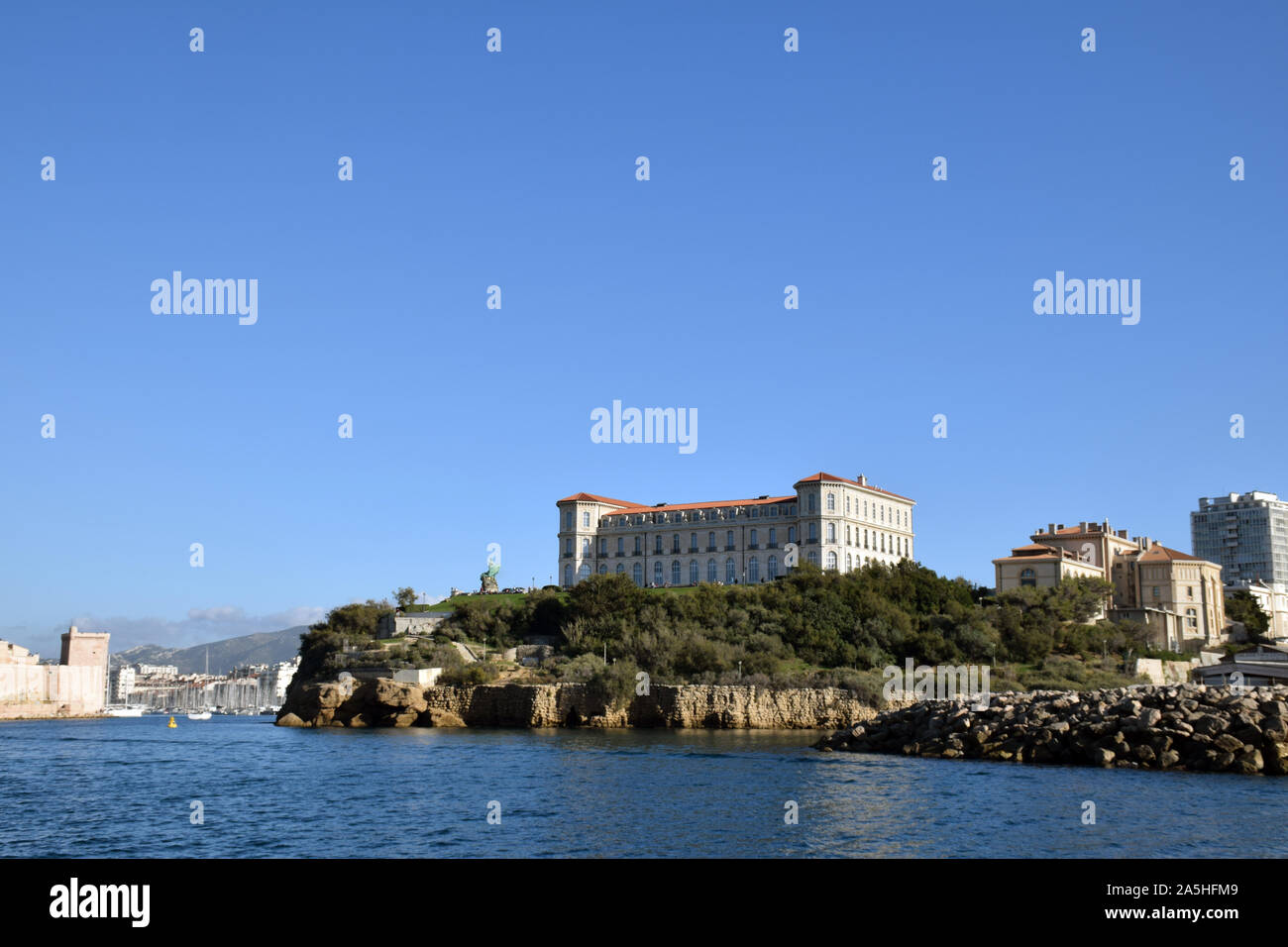 Pharo Palace, Marseille, France Oct 2019 Stock Photo