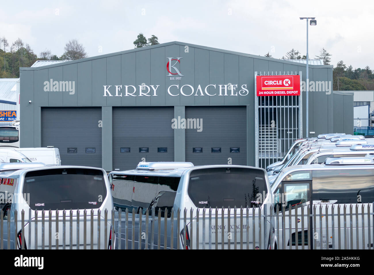 Kerry Coaches Garage High Resolution Stock Photography and Images Alamy