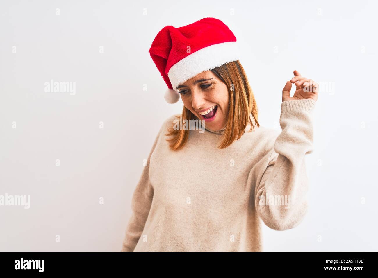 christmas hat moving