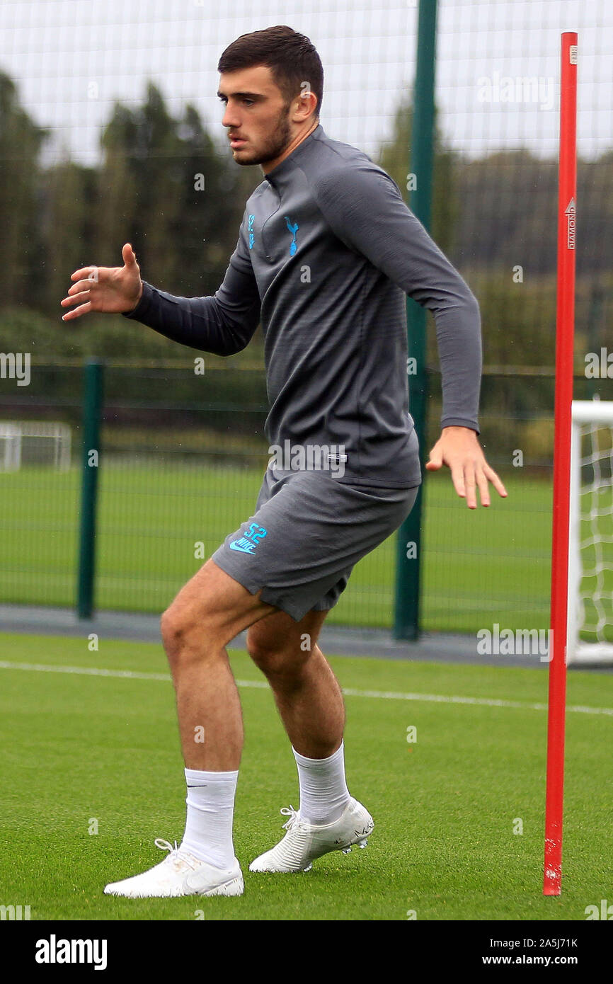Tottenham Hotspur F.c. Enfield Training Centre - London Uk 21st Oct 2019 Troy Parrott Of Tottenham Hotspur In Action During Training Uefa Champions
