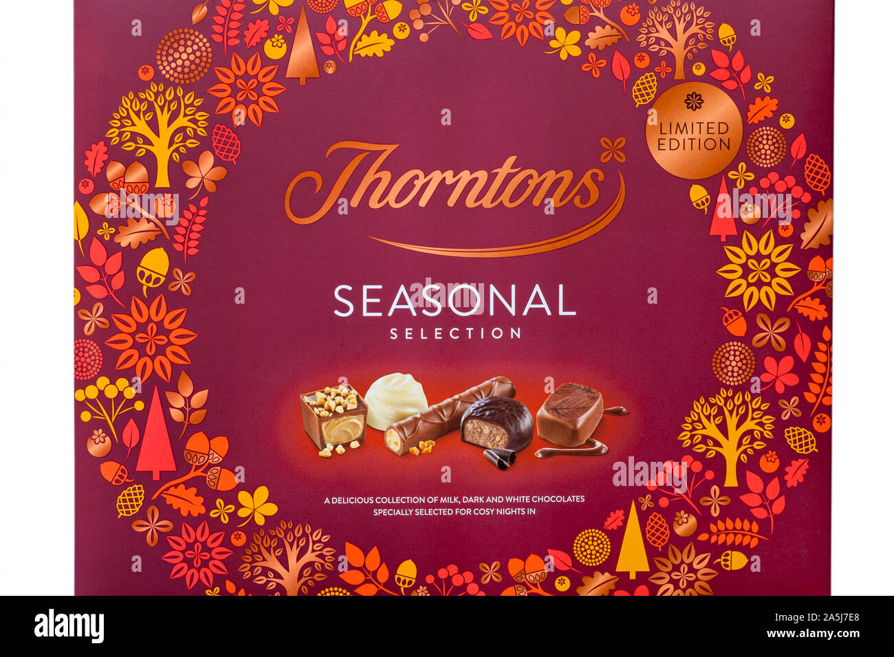 box of Thorntons Seasonal selection chocolates a delicious collection