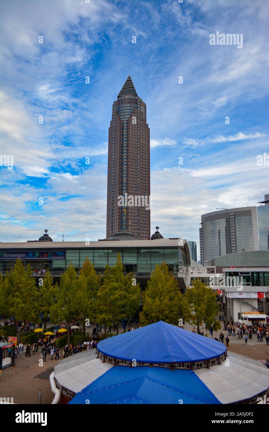 Frankfurt Trade Fair and Urban (Subway) Station Stock Photo Alamy