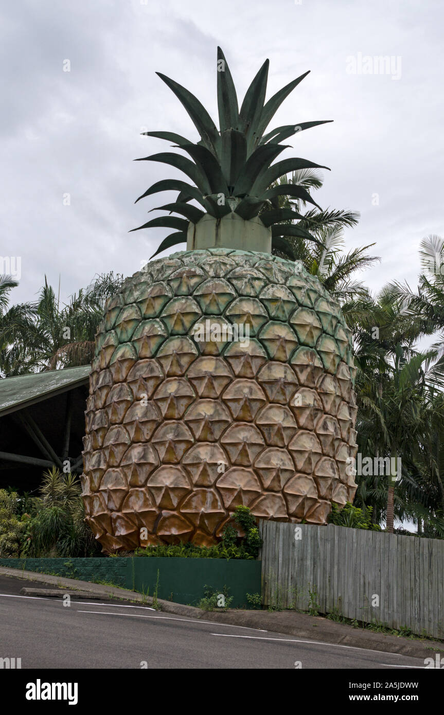The Big Pineapple, known as Sunshine Plantation, is a heritagelisted