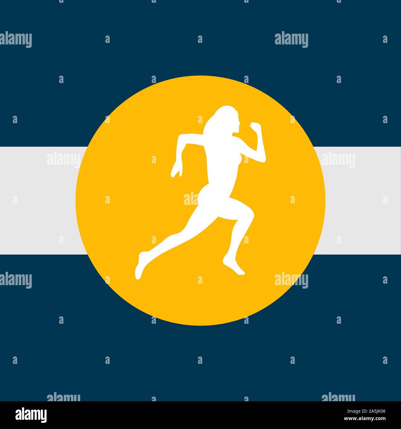 runner silhouette, vector art illustration Stock Vector Image & Art - Alamy