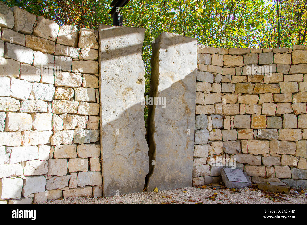 Memorial Place Euthanasia Centre Grafeneck Germany Stock Photo