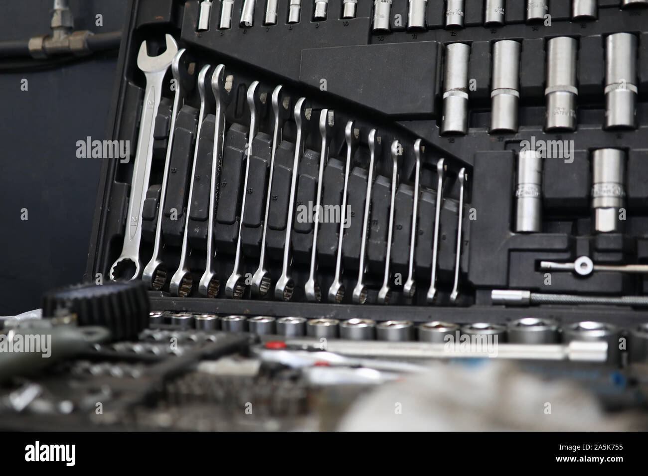 Various repairing equipment Stock Photo Alamy