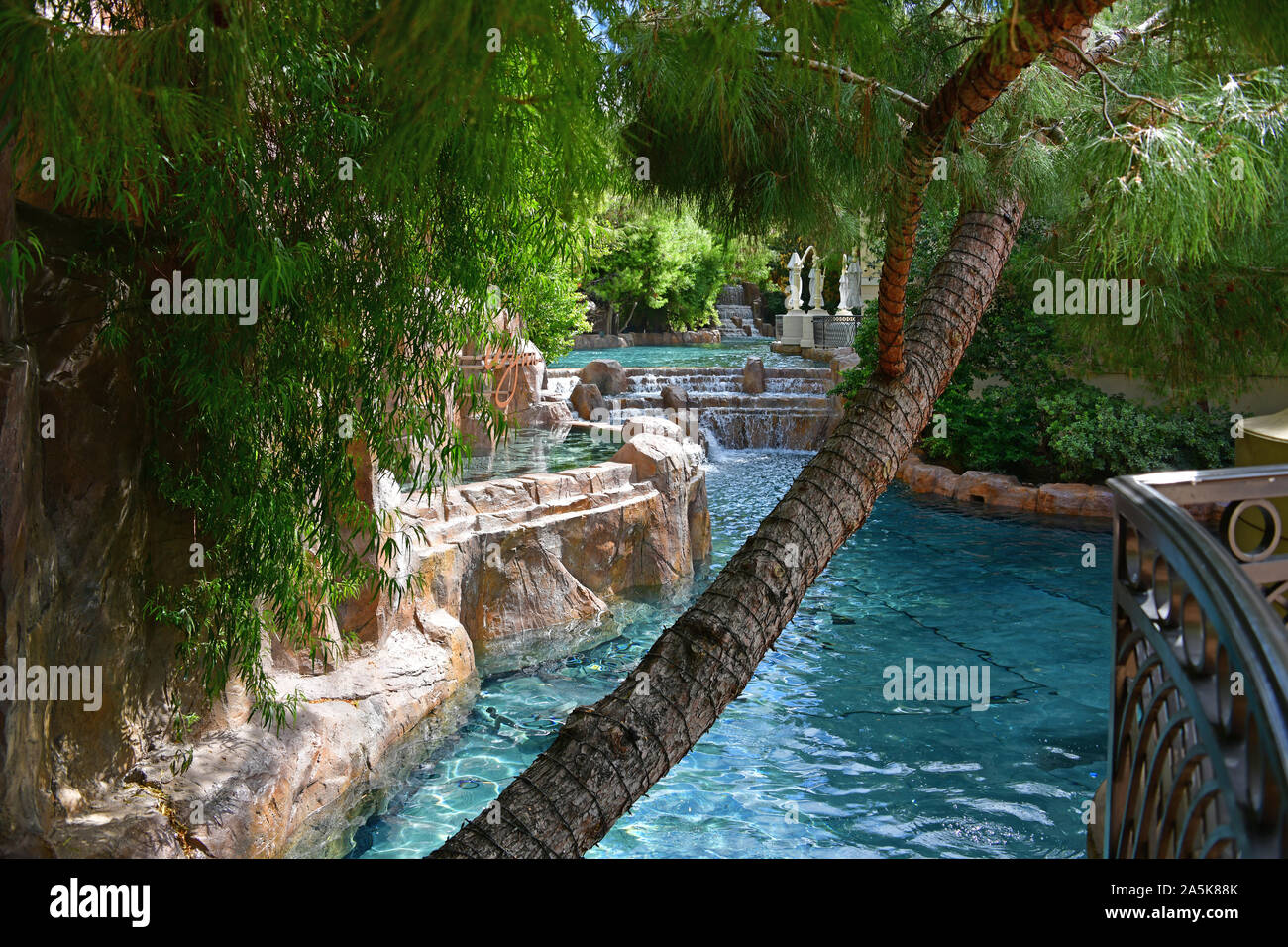 Wynn waterfall hi-res stock photography and images - Alamy