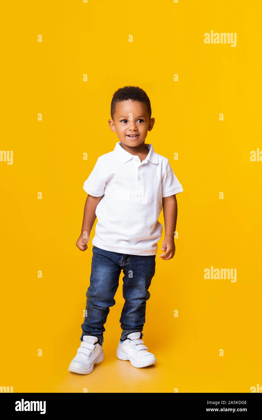 cute black little boy